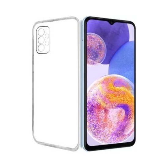 Capa de Silicone 360º para Samsung Galaxy A23 4g/5g  Transparente